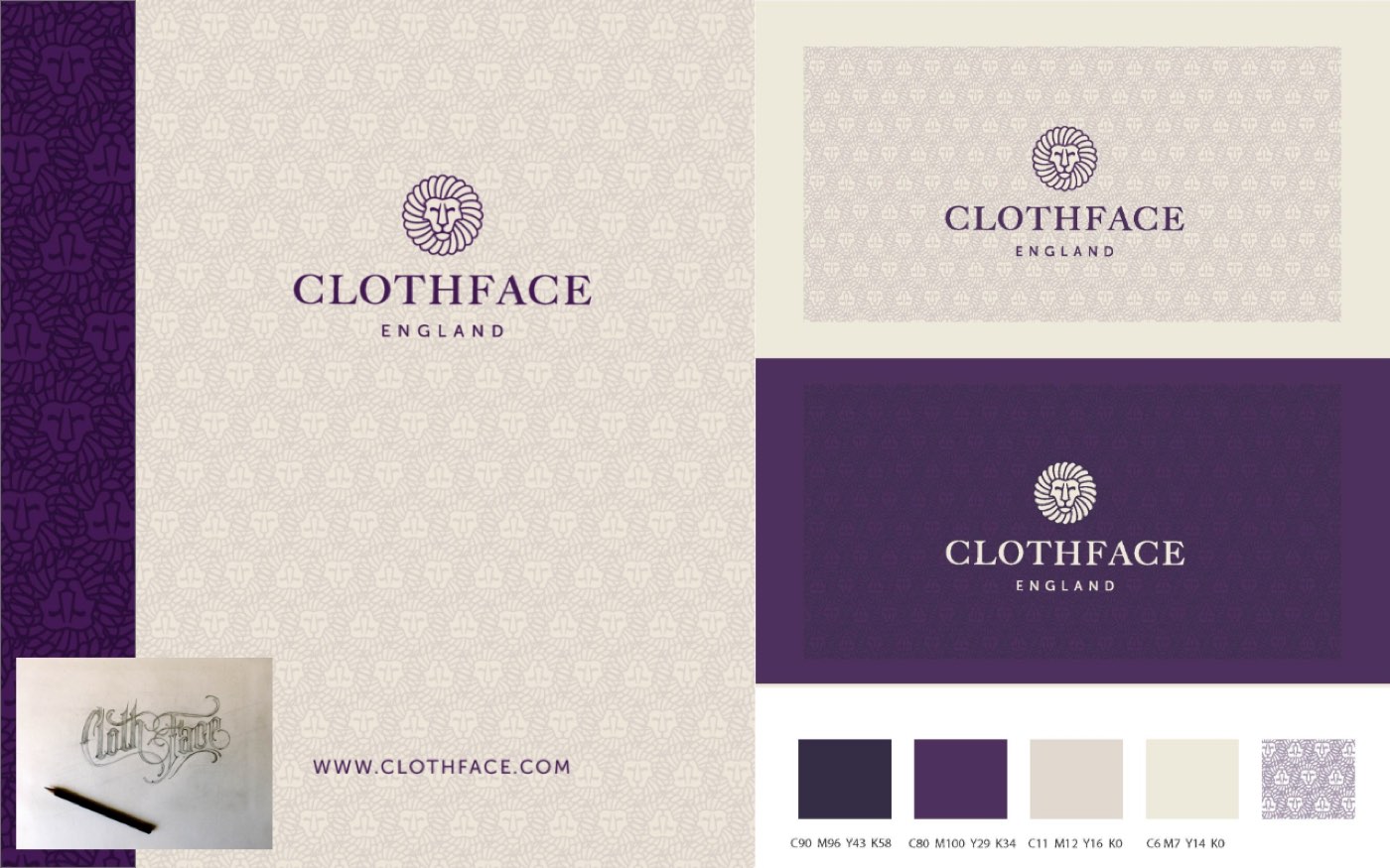 Clothface brand identity